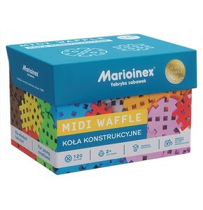 Klocki elastyczne MARIOINEX Midi Waffle Koła elastyczne 904138