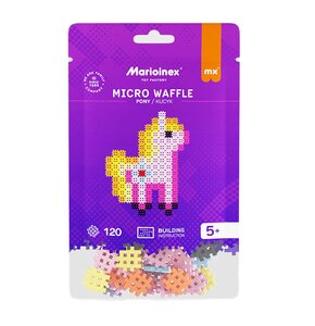 Klocki plastikowe MARIOINEX Micro Waffle Kucyk 905876