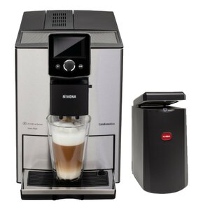 Ekspres NIVONA CafeRomatica 825 + Chłodziarka do mleka NIVONA Cooler Nico 100