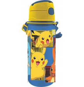 Butelka do wody KIDS EUROSWAN PK00033 Pokemon Żółto-niebieski