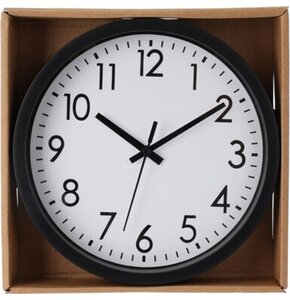 Zegar EXCELLENT HOUSEWARE PP 20 cm Czarny