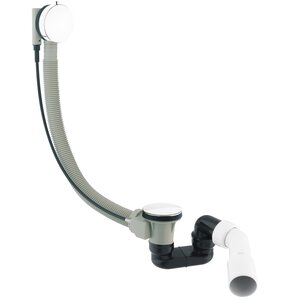 Syfon wannowy OMNIRES TK104-PLUS-3.35+64-SBP Biały