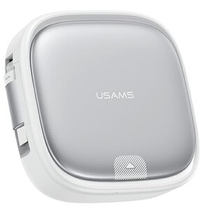 Kabel USB-C - USB-C/Lightning/Micro USB USAMS SJ650USB02 1 m Srebrny