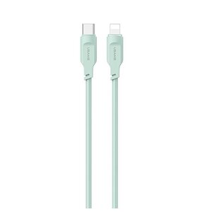 Kabel USB-C - Lightning USAMS Lithe Series 20W 1.2 m Zielony