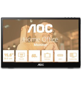 Monitor AOC 16T3EA 15.6" 1920x1080px IPS 60Hz 4 ms [GTG]
