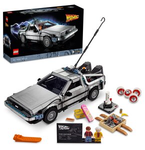 LEGO 10300 ICONS Wehikuł czasu z „Powrotu do przyszłości”