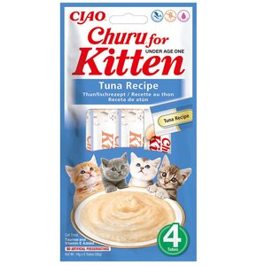 Przysmak dla kota INABA Churu Kitten Tuńczyk (4 x 14 g)