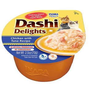 Karma dla kota INABA Dashi Delights Chicken Tuna 70 g