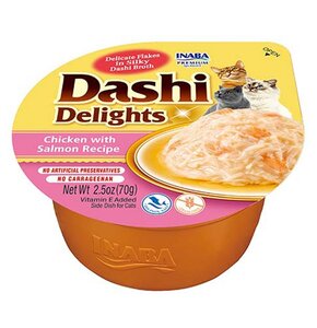 Karma dla kota INABA Dashi Delights Łosoś 70 g