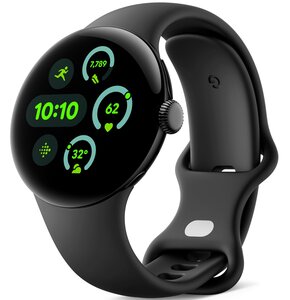 Smartwatch GOOGLE Pixel Watch 3 41mm Obsydian (LTPO Amoled do 2000 nitów)
