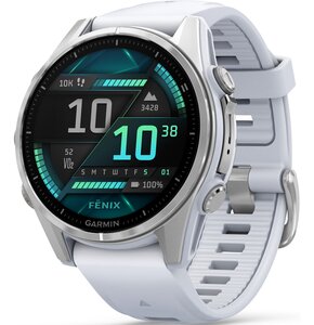 Zegarek sportowy GARMIN Fenix 8 43mm Srebrno-biały