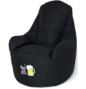 Pufa worek GO GIFT PUFGGFSAK0157 Czarny XXL 140x90 cm