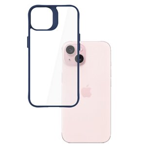 Etui 3MK Satin Armor Case+ do Apple iPhone 14 Przezroczysto-niebieski