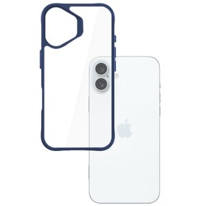 Etui 3MK Satin Armor Case+ do Apple iPhone 16 Plus Przezroczysto-niebieski