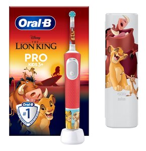 Szczoteczka rotacyjna ORAL-B Pro Kids Król Lew + Etui