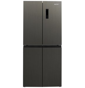 Lodówka MPM 434-SBF-04 Side by Side No Frost 180cm Srebrna System Multi Flow