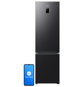 Lodówka SAMSUNG RB38C774DB1 EF AI No Frost 203cm Grafitowa Komora zero - Optimal Fresh+