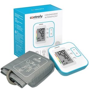 Ciśnieniomierz automatyczny CONTROLY B07 Biało-niebieski