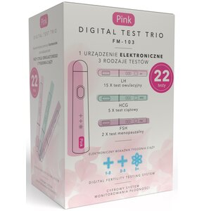 Zestaw do monitorowania płodności PINK Digital Trio