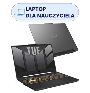 Laptop ASUS TUF Gaming F15 FX507ZI4-I7161W 15.6" IPS 144Hz i7-12700H 16GB RAM 1TB SSD GeForce RTX4070 DLSS 3 Windows 11 Home