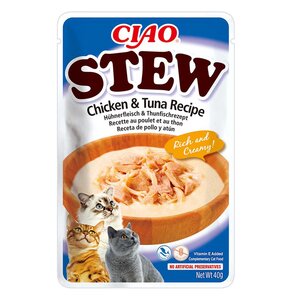 Karma dla kota INABA Ciao Stew Chicken & Tuna 40 g