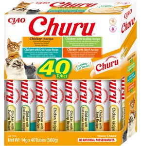 Przysmak dla kota INABA Ciao Churu Variety Kurczak (40 x 14 g)
