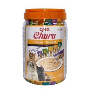 Przysmak dla kota INABA Ciao Churu Variety Kurczak (50 x 14 g)