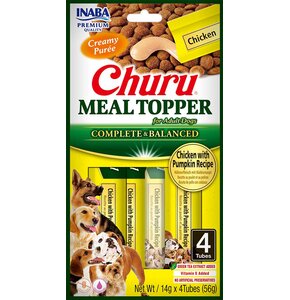 Przysmak dla psa INABA Churu Meal Topper Kurczak z dynią (4 x 14 g)