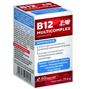 Kompleks witamin WEGAFARM B12 (60 kapsułek)