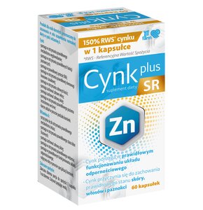 Cynk WEGAFARM Plus SR (60 kapsułek)