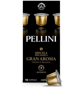 Kapsułki PELLINI Gran Aroma do ekspresu Nespresso