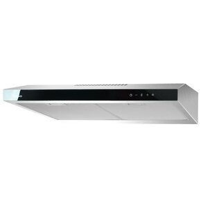 Okap AKPO WK-9 K glass 60 Inox/czarne szkło 286.2m3/h 70dB klasa C