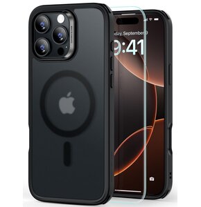 Etui ESR Classic Hybrid HaloLock MagSafe + Tempered Glass do Apple iPhone 16 Pro Max Czarny