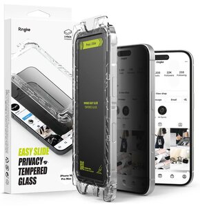 Szkło prywatyzujące RINGKE Easy Slide do Apple iPhone 16 Pro Max (2 szt.)