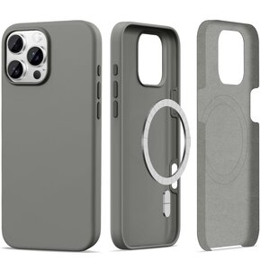 Etui TECH-PROTECT Silicone MagSafe do Apple iPhone 16 Pro Max Szary