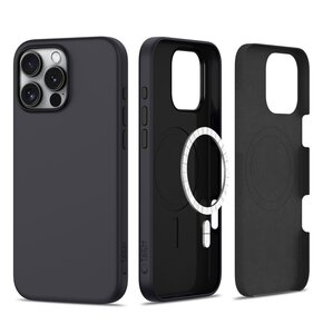 Etui TECH-PROTECT Silicone MagSafe do Apple iPhone 16 Pro Max Czarny Mat