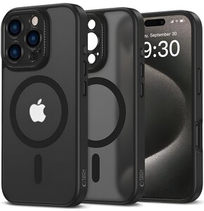 Etui TECH-PROTECT MagCam MagSafe do Apple iPhone 16 Pro Max Czarny Mat
