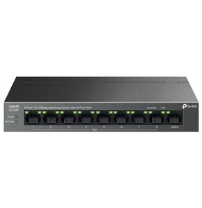 Switch TP-LINK LS109P Fast Ethernet, 9 portów, Funkcja PoE