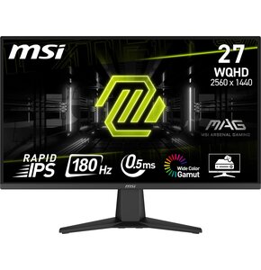 Monitor MSI MAG 275QF 27" 2560x1440px IPS 180Hz 1 ms [MPRT]