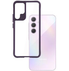 Etui 3MK Satin Armor Case+ do Samsung Galaxy A35 5G Przezroczysto-fioletowy
