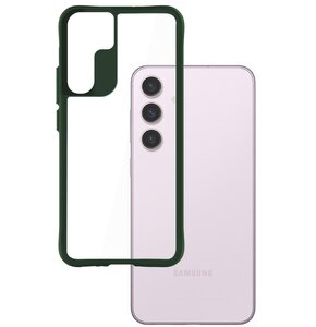 Etui 3MK Satin Armor Case+ do Samsung Galaxy S24 Przezroczysto-zielony