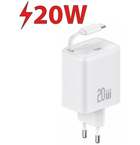 Ładowarka sieciowa USAMS CC233 20W Biały