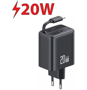 Ładowarka sieciowa USAMS CC233 20W Czarny