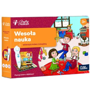 Książka Czytaj z Albikiem Wesoła Nauka + Pióro Zuzana Pospisilova (twarda okładka)