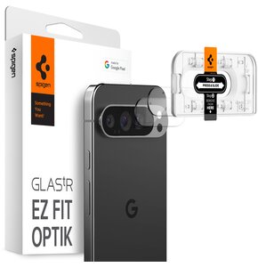 Nakładka na obiektyw SPIGEN Optik.Tr Ez Fit do Google Pixel 9 XL (2 szt.)