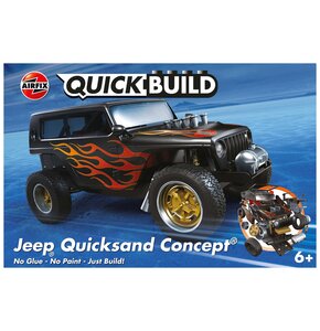 Klocki plastikowe AIRFIX Quickbuild Jeep Quicksand Concept J6038