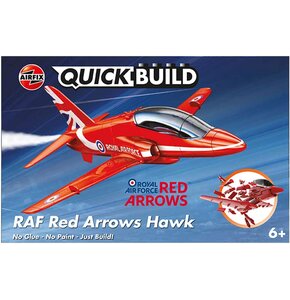Klocki plastikowe AIRFIX Quickbuild Red Arrows Hawk J6018
