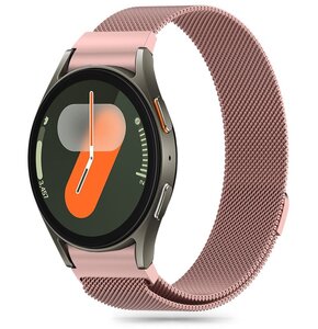 Pasek TECH-PROTECT MilaneseBand do Samsung Galaxy Watch 4/5/5 Pro/6/FE Różowe Złoto