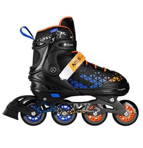 Łyżworolki NILS EXTREME Brave NH18190A 4w1 (rozmiar 34-38) Niebiesko-pomarańczowy