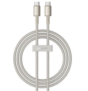 Kabel USB-C - USB-C BASEUS Tungsten Gold 100W 1 m Złoty